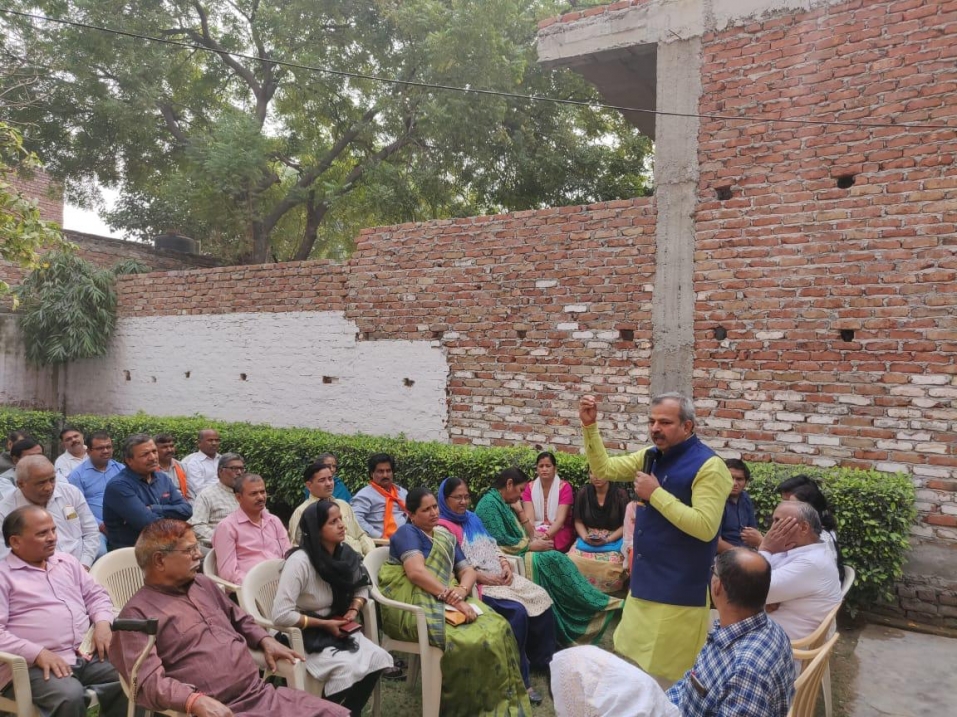 प्रधानमंत्री श्री नरेन्द्र मोदी की सोच के कारण ही दिल्ली की अनधिकृत कालोनियां पक्की हो सकी हैं - आदेश गुप्ता
